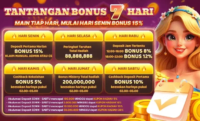 TANTANGAN BONUS 7 HARI